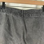 Forever 21 Women Cargo Jeans Black Size 28 High Rise Wide Leg Denim Pants Baggy Photo 7