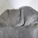 Vintage Niteline ruffle collar metallic grey cocktail blazer jacket, Petite 4 Gray Size 4P Photo 15