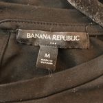 Banana Republic  Womens Jumpsuit Wide Leg Crop Belted Sleeveless Black M Photo 3