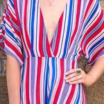 Peach Love Striped Romper Photo 0