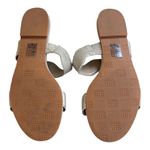 White House | Black Market EUC  Brynn Sandals Silver Size 7.5 Photo 6