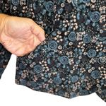 Kimchi Blue Women's Floral Blazer Jacket Navy Roses‎ Structured Classic Retro M Size M Photo 7