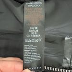 Topshop  Black Faux Leather Jacket Size 6 Photo 6