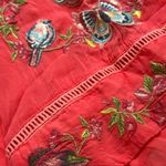 Johnny Was Farfalla extremely heavily embroidered blouse NWT RARE Photo 9