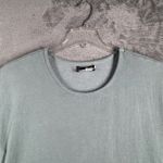 Anthro Saturday Sunday Tunic Top Ruffle Sleeve Casual Comfy Dress Blue‎ Size M Blue Size M Photo 3