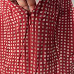 Maeve  Women's Red patterned jumpsuit SIZE 2 Photo 4