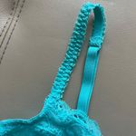 PINK - Victoria's Secret Turquoise Lace Bralette Photo 2
