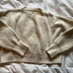 Oatmeal cropped sweater Photo 0