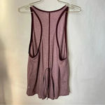 Lululemon Tie It Up Tank Top Burgundy Racerback Photo 1
