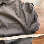 Chico's  L Black Cotton Poplin Button Front Midi Shirt Dress Minimalist Photo 7