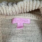 Lilly Pulitzer  Brookside Cardigan Sweater Women’s Small‎ Open Front Light Pink Photo 4