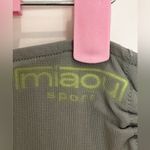 Miaou Sport Gwen Midi Skirt Mesh Drawstring XS Gray Sporty Chic Streetwear Photo 8