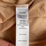 frame denim Frame Le Mid Rise V tee shirt blush tan NWT Photo 6