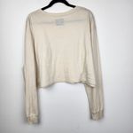 Wrangler Yellowstone Graphics Cream Crop Top Long Sleeve Tee T-shirt XXL Photo 2