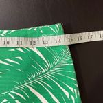 Talbots  Womens Pencil Mini Skirt‎ Green Palm Print Green Size 2 Photo 5