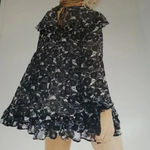 Free People  MINI DRESS BLACK COMBO Photo 1