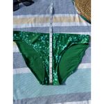 Aerie NWT, Women, , Bikini Bottom, Green Tie Dye Floral, Size L Photo 3
