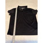 Adidas CLIMALITE Black Athletic Golf Polo Shirt Women's Large Photo 1