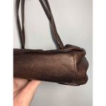 Brighton  Bronze Metallic Leather Shoulder Purse Photo 4