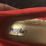 Red and Gold Women's Shoes Size 7.5 Photo 4