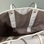Michael Kors  Cream Monogram Tote Bag Photo 5