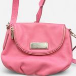 Marc Jacobs  Vibrant Pink Leather Q Natasha Crossbody Bag Photo 3