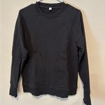 Lululemon  Scuba Crew Neck Sweatshirt in Black Size 8 Photo 1