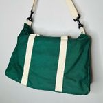 Vintage 90s CANADA DRY Green Buckle Front Shoulder Strap Duffle Messenger Bag Photo 9