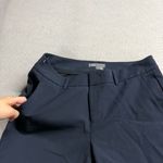 Vince  Women’s Navy Blue Tapered Cropped Ankle Dress Pant Trousers Size 4 Pockets Photo 2