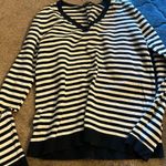 Mango  striped sweater top M Photo 0