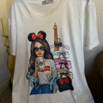 I love coffee Mini mouse Ears Fits SM New White Size undefined Photo 0