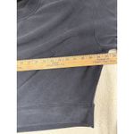 Lululemon Sweatshirt Women 8 Black Softstreme Perfectly Oversized Cropped Crew Photo 5