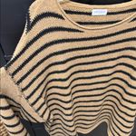 Vestique Brown and black striped  sweater Photo 2