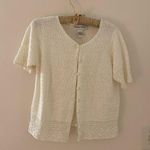 trendy knit short sleeve cardigan size S Photo 0