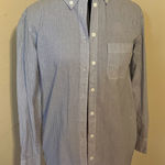 Equipment New❣️ Women's Button Up Shirt Blue Stripe 100% Cotton Size XS Photo 0