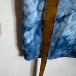 Blue Hawaiian Floral Top‎ Y2K Coconut Girl Vintage Inspired 2000s Large Photo 4