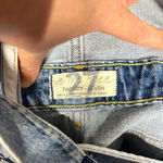 Free People Free People Shelby Denim Overalls Blue Wash Size 27 Photo 9