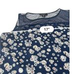 Jason Wu  X Target Blue and White Floral sleeveless tank Blouse Size SMALL Photo 5