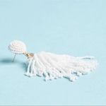 Anthropologie NWT  Panacea White Beaded
Earrings Photo 5