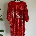 NWT! Christmas Top Red Sequin 'Merry' Top Size undefined Photo 0