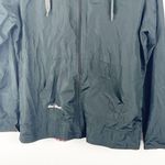  PARKS Black Disney World Hoodie Zipper Rain Jacket, Size Medium Photo 10