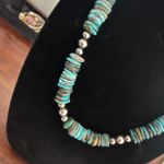 None Turquoise Statement Necklace Photo 1