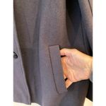 Larry Levine  wool blend Swing Pea Coat Gray Large Photo 7