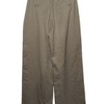 Abercrombie & Fitch  Tan Pleated High Waisted Wide Leg Trousers Pants Size XS L Photo 1