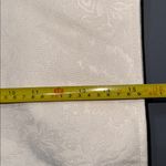 Victoria's Secret  Floral Embossed Ivory Tote Bag Lavender Scarf Logo Ltd Edition Photo 5