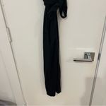 Vince Sleeveless Wrap Midi Dress in Black Photo 5