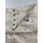 Levi's  501‎ High Rise Denim Shorts Frayed Hem White Premium Size 30 Photo 11