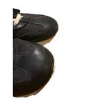 ESSEutESSE Black Leather and Nylon Sneakers – Women’s Size 6 Photo 2