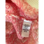 kim rogers  Womens Size‎ L Pink Gray Striped Knit Long Sleeve Sweater Photo 3