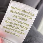 Garnet Hill Knit Jacket Blazer Women's Size 6 Grey 100% Cotton Business Casual Photo 7